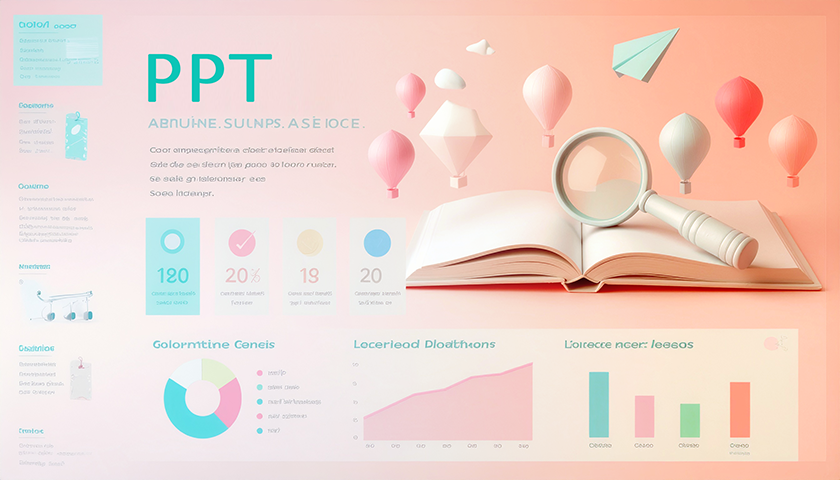 Illustration prestation création et refonte de supports PowerPoint — Phérénice